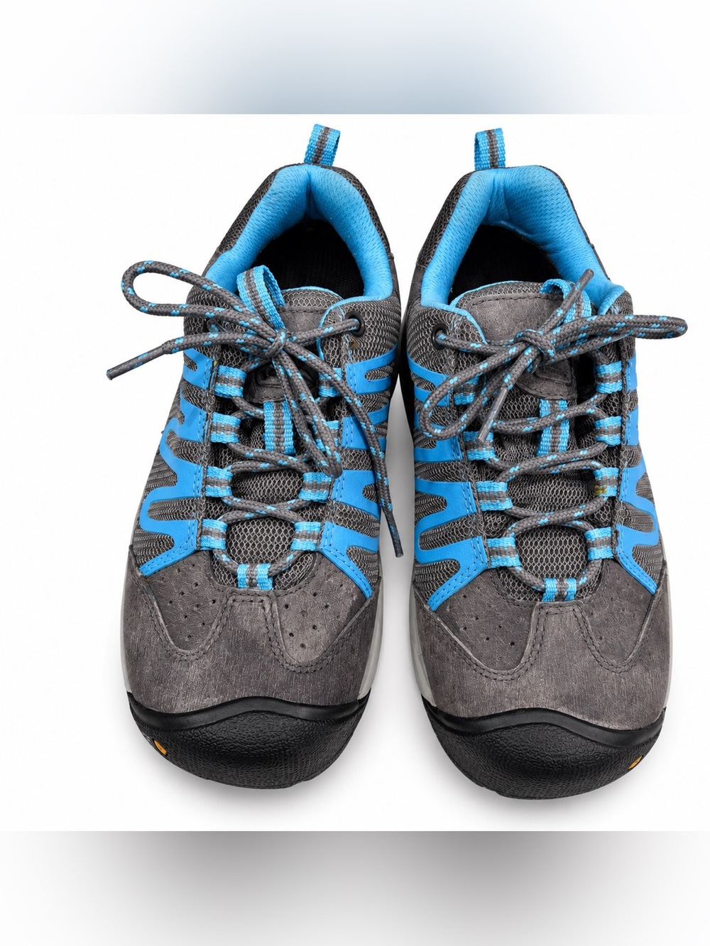 KEEN Women’s KEEN.DRY Waterproof Hiking Shoes Grey Blue Size 7